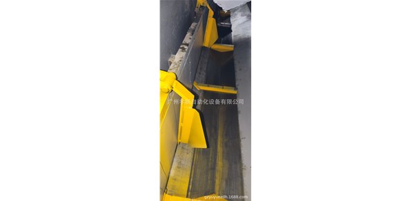 废料输送线 现场安装