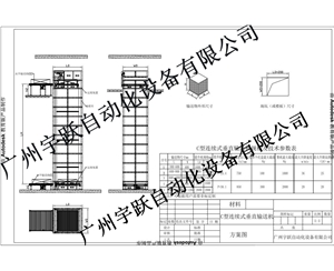 连续式垂直输送机技术方案