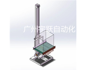 单柱快速垂直输送机